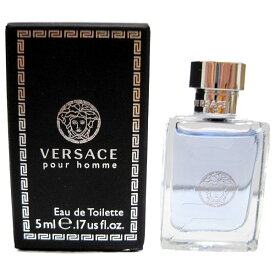 【只今、店内全品ポイント10倍！】 ジャンニ ヴェルサーチ GIANNI VERSACE ヴェルサーチ プールオム ミニボトル EDT 5ml 【ネコポス対応】 GIANNI VERSACE メンズ 香水 フレグランス ギフト プレゼント 誕生日