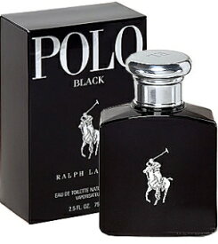 【18日は！店内全品ポイント5倍！】ラルフローレン RALPH LAUREN ポロブラック EDT SP 75ml RALPH LAUREN メンズ 香水 フレグランス ギフト プレゼント 誕生日