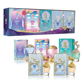 【～4/25 店内全品ポイント15倍！】 アナスイ ANNA SUI ミニ香水セット コンパクト 2023 各5ml×5個【あす楽対応】ANNA SUI レディース 香水 フレグランス ギフト プレゼント 誕生日（スカイ・コズミックスカイ・マーメイド・ファンタジア）