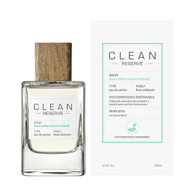 【～4/25 店内全品ポイント15倍！】 クリーン リザーブ ウォームコットン オードパルファム EDP SP 100ml クリーン CLEAN ユニセックス【あす楽対応】香水 フレグランス ギフト プレゼント 誕生日