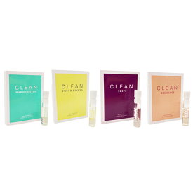 【楽天スーパーSALE★ポイントアップ5倍】クリーン CLEAN チューブサンプル EDP 1.5ml 4種セット 【ネコポス対応】 お試し ヴァイアル CLEAN ユニセックス 香水 フレグランス