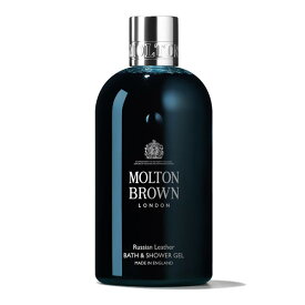 【只今、店内全品ポイント10倍！】 モルトン ブラウン MOLTON BROWN ロシアンレザー バス & シャワー ジェル 300ml【あす楽対応】MOLTON BROWN ユニセックス ボディケア スキンケア ギフト プレゼント 誕生日