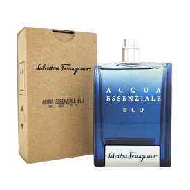 【只今、店内全品ポイント20倍！】 サルヴァトーレフェラガモ ● FERRAGAMO アクアエッセンツィアーレ ブルー EDT SP 100ml【訳あり★テスター】FERRAGAMO お試し メンズ 香水 フレグランス 【あす楽対応】