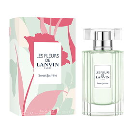 【楽天スーパーSALE★ポイントアップ5倍】ランバン LANVIN レ フルール ド ランバン スウィート ジャスミン EDT SP 50ml LANVIN 香水 フレグランス ギフト プレゼント 誕生日