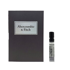 ＼まとめ買いで最安1点200円／ アバクロンビー＆フィッチ ファースト インスティンクト チューブサンプル EDP 2ml【ネコポス対応】 ABERCROMBIE & FITCH メンズ 香水 フレグランス お試し サンプル