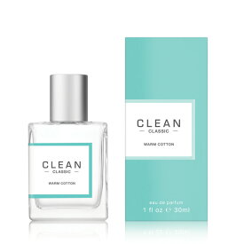 New! クリーン CLEAN ウォームコットン オードパルファム EDP SP 30ml【新パッケージ】【あす楽対応】【ネコポス対応】CLEAN ユニセックス 香水 フレグランス ギフト プレゼント 誕生日