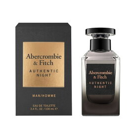 【4/20 店内全品ポイント15倍！】 アバクロンビー＆フィッチ Abercrombie & Fitch オーセンティック ナイト マン オム EDT SP 100ml 【あす楽対応】アバクロ Abercrombie & Fitch メンズ 香水 フレグランス ギフト プレゼント 誕生日