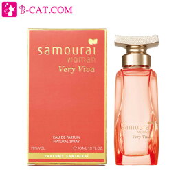 【4/10 店内全品ポイント10倍！】 サムライ ウーマン SAMOURAI WOMAN ベリー ビバ EDT SP 40ml【ネコポス対応】【あす楽対応】SAMOURAI WOMAN アランドロン レディース 香水 フレグランス ギフト プレゼント 誕生日