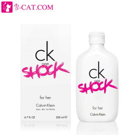 カルバンクライン CALVIN KLEIN シーケーワン CK one ショック フォーハー EDT SP 200ml CALVIN KLEIN レディース 香水 フレグランス ギフト プレゼント 誕生日