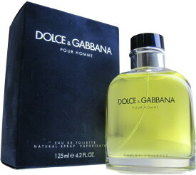 【只今、店内全品ポイント10倍！】 ドルチェ＆ガッバーナ DOLCE＆GABBANA ●ドルチェ＆ガッバーナプールオム 125ml EDT SP オーデトワレスプレー【訳あり★テスター】 メンズ 【あす楽対応】香水 フレグランス ギフト プレゼント 誕生日