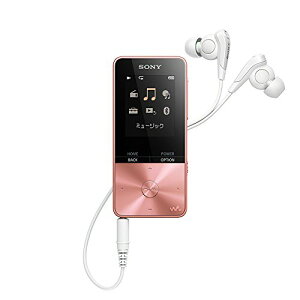 �\�j�[ �E�H�[�N�}�� S�V���[�Y 16GB NW-S315 : MP3�v���[���[ Bluetooth�Ή� �ő�52���ԘA���Đ� �C���z���t�� 2017�N���f�� ���C�g�s���N NW-S315 PI�y�V�i�z