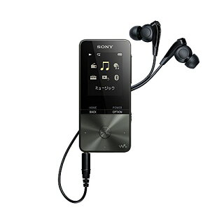 �\�j�[ �E�H�[�N�}�� S�V���[�Y 16GB NW-S315 : MP3�v���[���[ Bluetooth�Ή� �ő�52���ԘA���Đ� �C���z���t�� 2017�N���f�� �u���b�N NW-S315 B�y�V�i�z