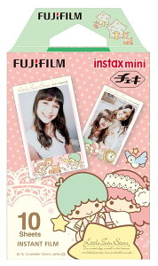 �x�m�t�C����(FUJIFILM) �C���X�^���g�J���� �`�F�L�p�t�B���� 10���� �G�� (�L�L&����) INSTAX MINI KIKILALA WW 1