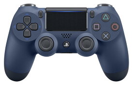 ワイヤレスコントローラー (DUALSHOCK 4) ミッドナイト・ブルー (CUH-ZCT2J22)【新品】【純正品】