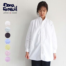 【Black Friday Sale! 10％OFF】 ダナファヌル Dana Faneuil オックスフォード シャツ チュニック ブラウス Made in Japan 日本製 レディース オックスチュニックシャツ D6323120