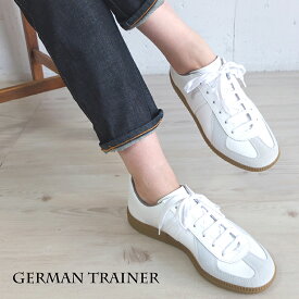 [A] ジャーマントレーナー GERMAN TRAINER 正規輸入品 1183 シューズ スニーカー 靴 レザースニーカー ミリタリー ドイツ軍のトレーニング用シューズ 本革 ジャーマントレーナー