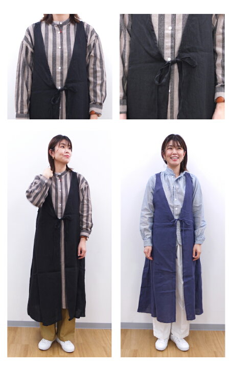 楽天市場】[D] イナ ina ジレ ベスト ロングベスト コート リネン 麻 