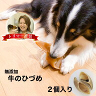 牛 ひづめ ノーマル 2個入り 無添加 犬 おやつ 丸呑み 防止 ダイエット 体 に いい 無着色 ヒヅメ 蹄 ガ…