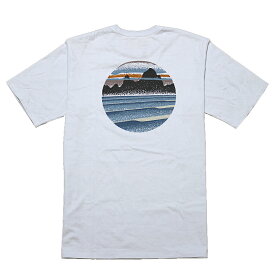 パタゴニア Tシャツ 定番 メンズ スカイライン ステンシル レスポンシビリティー Tシャツ patagonia Skyline Stencil Responsibili T-Shirt 半袖Tシャツ P6ロゴ ■品番 37673