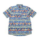 パタゴニア 半袖シャツ プリントシャツ アロハシャツ Patagonia Men's Go To Shirt Space ゴートゥーシャツ パタロハ ゴーツーシャツ■品番 52691 HGSA