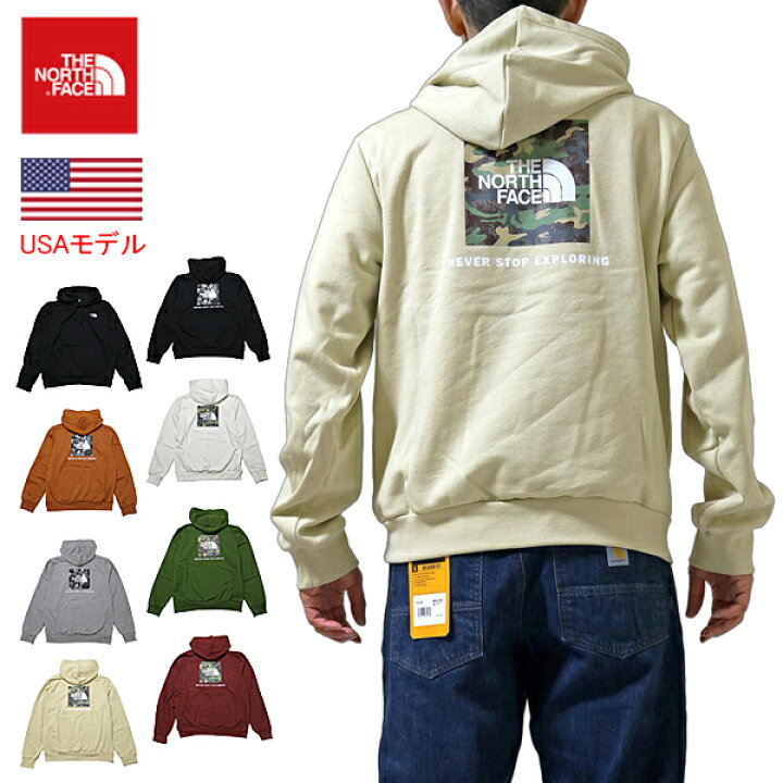 楽天市場】ノースフェイス パーカー BOX NSE レッドボックス ザ  