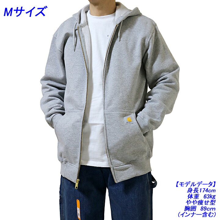 楽天市場】カーハート ジップパーカー フルジップパーカー Carhartt 