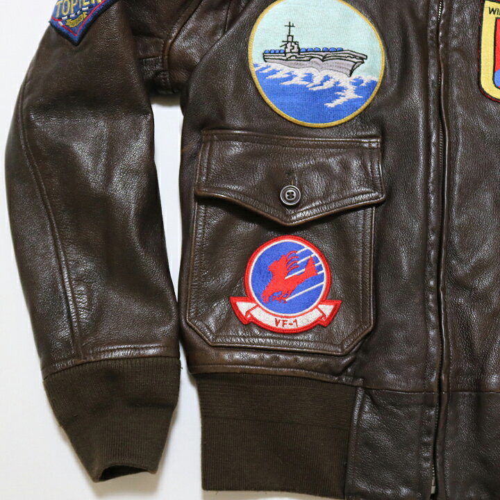 楽天市場】トップガン レザージャケット G-1 Cockpit USA MOVIE HEROS 