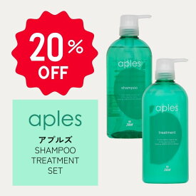 20%OFF【楽天スーパーSALE】TAYA アプルズ【シャンプー&トリートメント セット 各700mL】 リンゴ アップル 青りんご 香り 弱酸性 低刺激 乾燥 敏感 肌 ベビーシャンプー キッズシャンプー 皮脂汚れ 地肌 頭皮 ケア 大容量 リンス コンディショナー サロン 美容室 専売 田谷