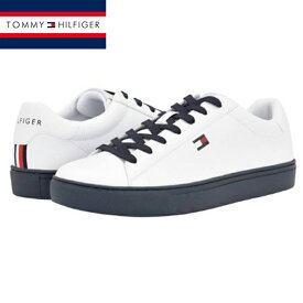 トミーヒルフィガー スニーカー tmBRECON3 WHI02 ローカット フェイクレザー シューズ 靴 カジュアル Tommy Hilfiger