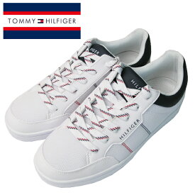 トミーヒルフィガー スニーカー LETICIO WHI01 メンズ エアメッシュ シューズ 靴 フラットプラットフォーム Tommy Hilfiger