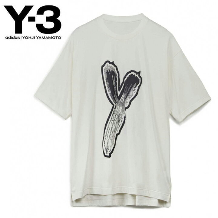 楽天市場】ワイスリー Y-3 Tシャツ HY1272 オフホワイト ロゴ 