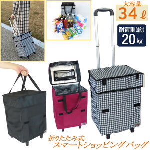 Felio �X�}�[�g�V���b�s���O�o�b�O �G�b�O�t�H���_�[�t�� �V���b�s���O�J�[�g ��e��34L �ω׏d��20kg �X�}�[�g�V���b�s���O�o�b�N ��̓�