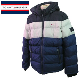 �g�~�[�q���t�B�K�[ �_�E���W���P�b�g 158AN508 R7Y ROYAL COMBO �A�E�^�[ ���� �t�[�f�B �����Y TOMMY HILFIGER