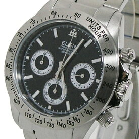 エルジン ELGIN クロノグラフ 20気圧防水 メンズ腕時計 FK1059S-B