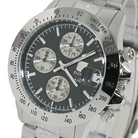 エルジン ELGIN クロノグラフ 20気圧防水 メンズ腕時計 FK1184S-B