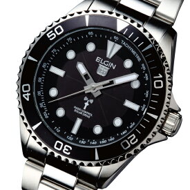 ソ−ラ−電波ウォッチ エルジン NEW ソーラー 腕時計 FK1427S-BP メーカー保証 ムーズメント 日本製
