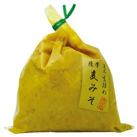 【暮らしラクラク応援セール】薩摩　麦みそ　500g　6個セット【軽減税率対象商品】【取り寄せ・返品不可商品】