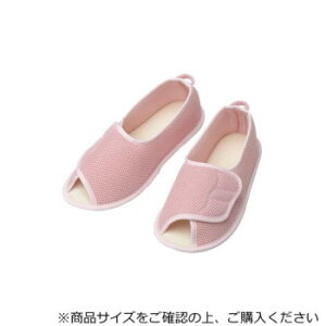 【暮らしラクラク応援セール】あゆみ コンフォートシューズ(2503) 早快マジックオープン ピンク L【取り寄せ・返品不可商品】