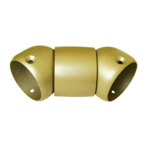 【暮らしラクラク応援セール】97132 エレガント フレキシブルジョイント ゴールド 1個入 00097132-001【取り寄せ・返品不可商品】