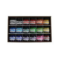 【暮らしラクラク応援セール】ニッカー絵具　ポスターカラー　40ml　18色セット　PC40ML18N【取り寄せ・…