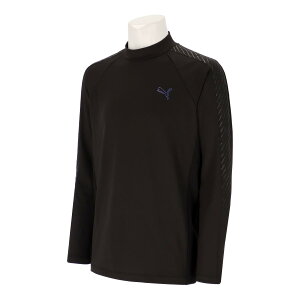 yz (PUMAGOLF) v[}St PMJ-635765-01 LS HIGH NECK (01)v[} ubN YEjZbNX
