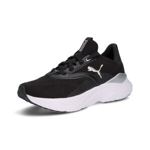 yz (PUMA) v[} PMJ-310160-01 SOFTRIDE Cu EBY (01)PUMA Black-PUMA White fB[X