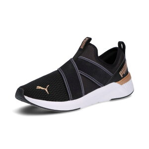 yz (PUMA) v[} PMJ-311471-01 SOFTRIDE n[ XbvI EBY (01)PUMA Black-PUMA White-PUMA Gold fB[X