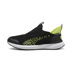 yz (PUMA) v[} PMJ-403217-01 N[Y PROFOAM EASE IN TCo[ JR (01)PUMA Black-Lime Smash YEjZbNX