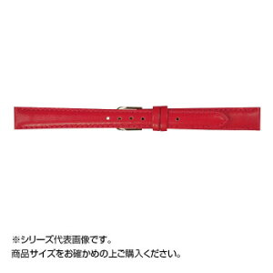 【暮らしラクラク応援セール】MIMOSA(ミモザ) 時計バンド ベビーカーフKC 20mm レッド (美錠:金) CKC-R20【取り寄せ・返品不可商品】