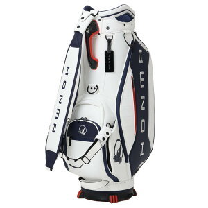 �y���z(HONMA)�z���}�S���t HMG-SK93875587-0104 TW777 PRO CART BAG (0104)WHITE/NAVY �����Y�E���j�Z�b�N�X