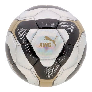�y���z (PUMA)�v�[�} PMJ-085212-01 PUMA KING �O���t�B�b�N�{�[�� HS (01)White-Black-Matte PUMA Gold �����Y�E���j�Z�b�N�X�y�T�b�J�[�E�����E�O�b�Y�z