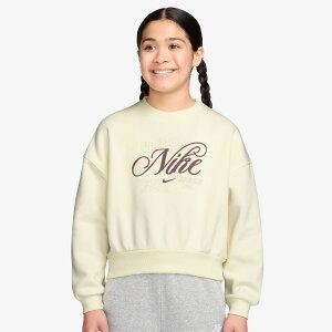 �y���z (NIKE) �i�C�L NJP-IF1727-047 �i�C�L YTH �K�[���Y NSW �N���u �t���[�X BXY L/S �N���[ GFX (047)�\�t�g�p�[�� �W���j�A�y�X�|�[�c�E�F�A�z