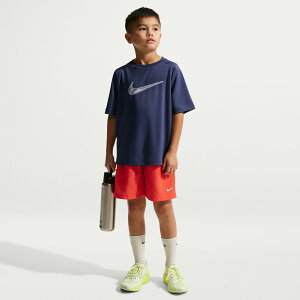 �y���z (NIKE) �i�C�L NJP-IF2430-410 �i�C�L YTH DF �}���` S/S �g�b�v HBR (410)�~�b�h�i�C�g�l�C�r�[/(�z���C�g) �W���j�A�y�X�|�[�c�E�F�A�z
