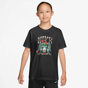 �y���z (NIKE) �i�C�L NJP-IM6652-010 �i�C�L YTH NSW �T�}�[ �L�����v S/S T�V���c (010)�u���b�N �W���j�A�y�X�|�[�c�E�F�A�z